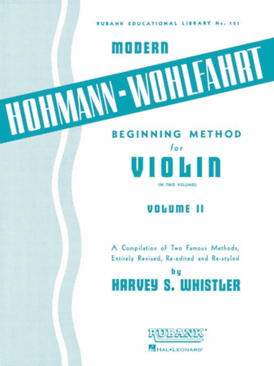 Hohmann-Wohlfahrt Beginning Method For Violin - Volume 2 Orchestra - Sheet Music