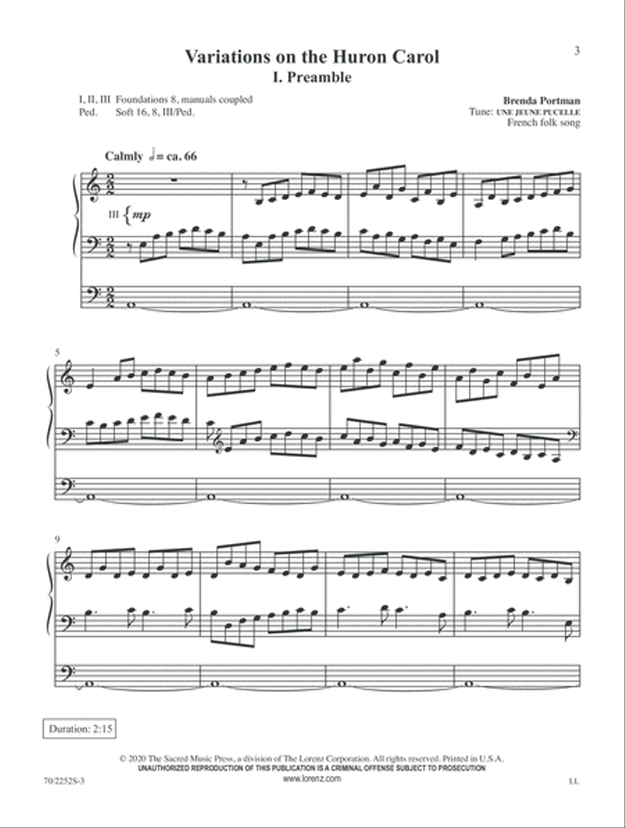 To Hear the Angels Sing Organ scores gallery preview page 3