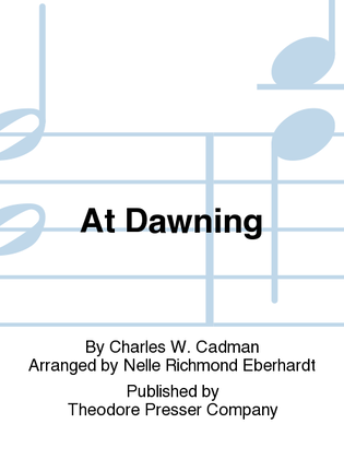 Book cover for At Dawning