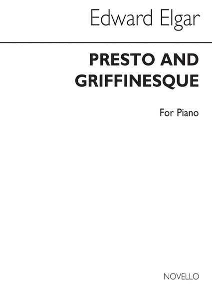 Presto And Griffinesque (Piano Solo)