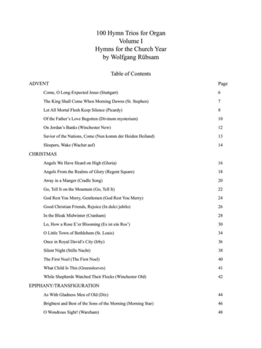 50 Hymn Trios for Organ 50 Hymn Trios for Organ Organ Solo scores gallery preview page 2