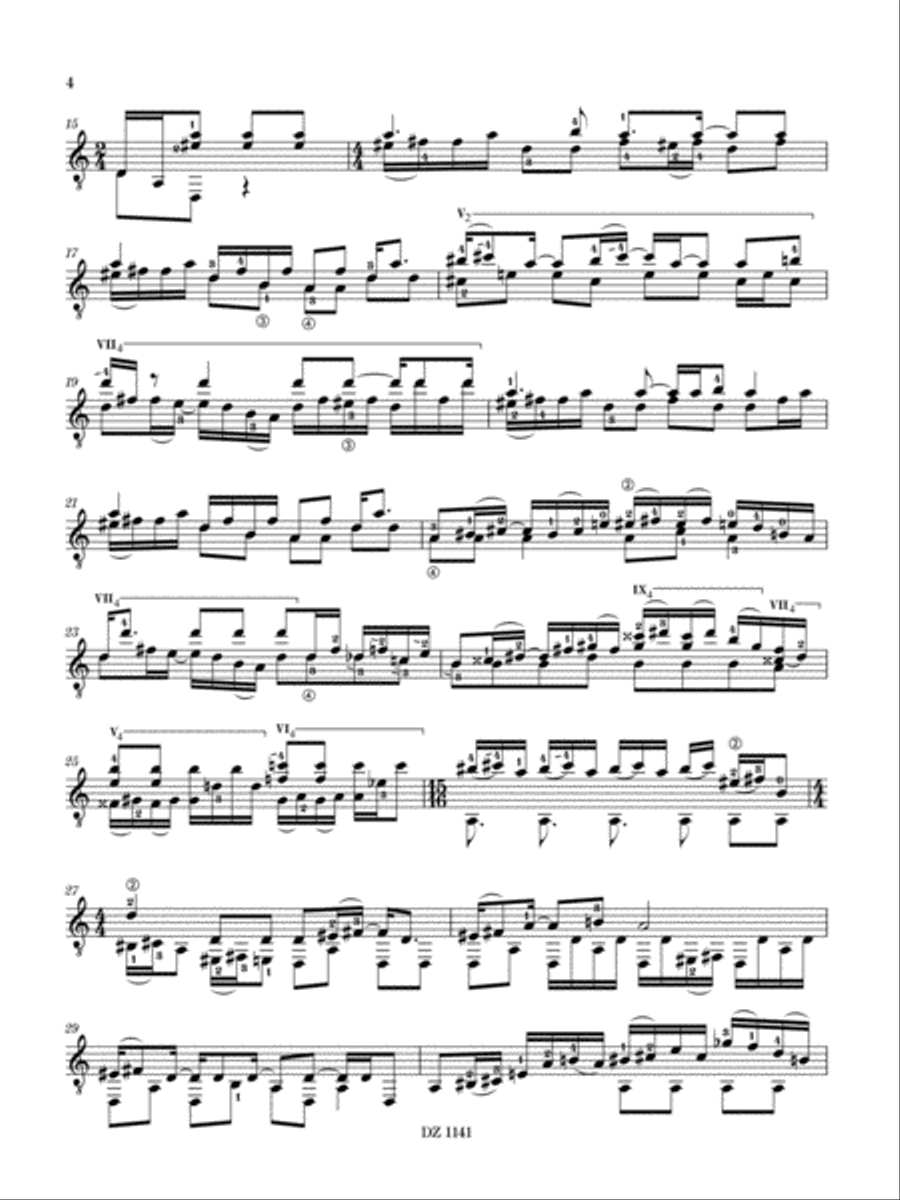 Spatula (a scrambled pastiche) Classical Guitar scores gallery preview page 4