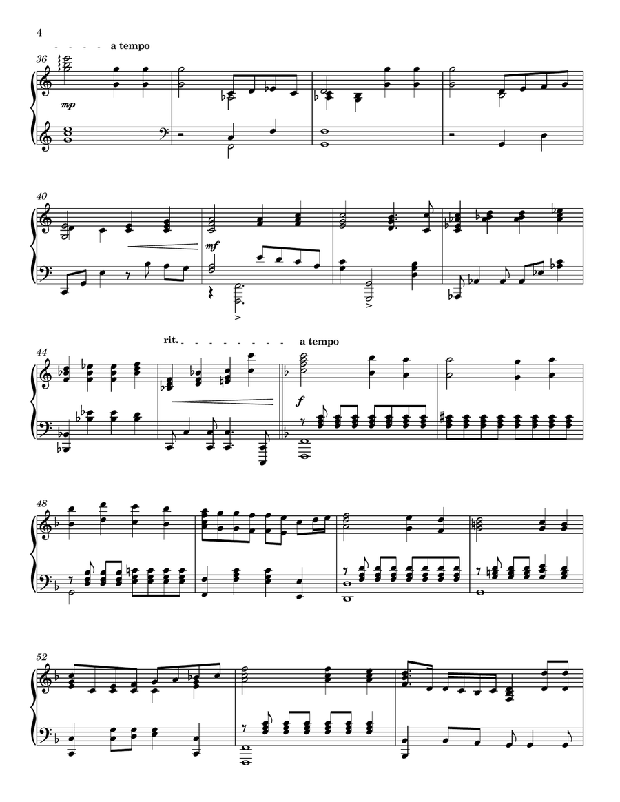 It Is Well with My Soul - Piano Hymn Collection 3 Piano Solo scores gallery preview page 6