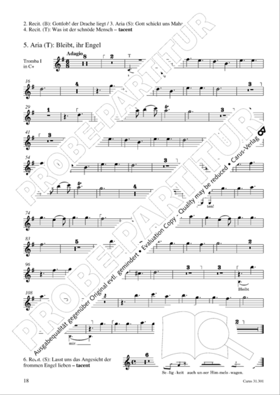 Bach for Brass 1: Cantatas I Voice scores gallery preview page 27