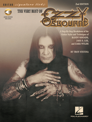 Book cover for The Very Best of Ozzy Osbourne - 2nd Edition
