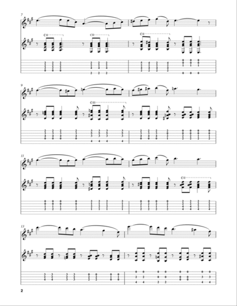 Cantabile (Op. 36, No. 2) Flute scores gallery preview page 2