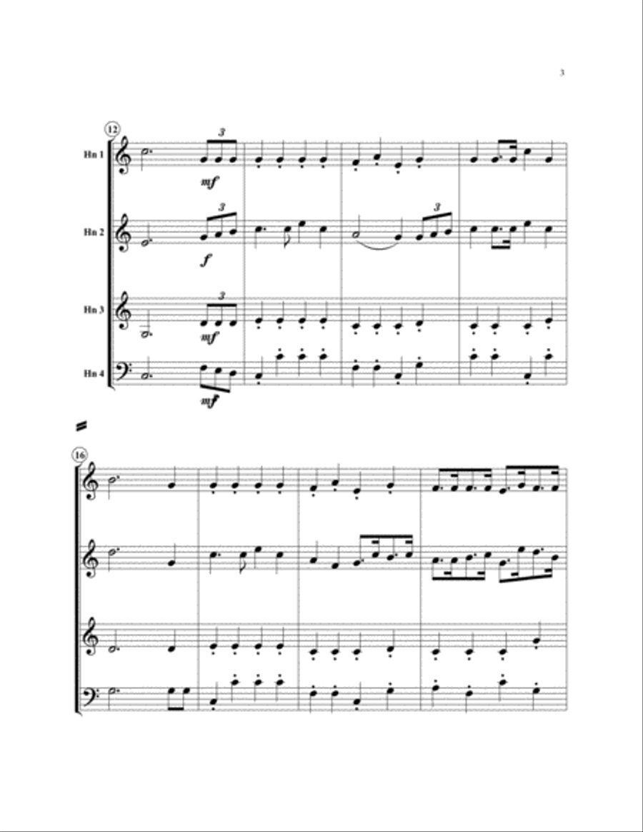 Arrival Brass Ensemble scores gallery preview page 3