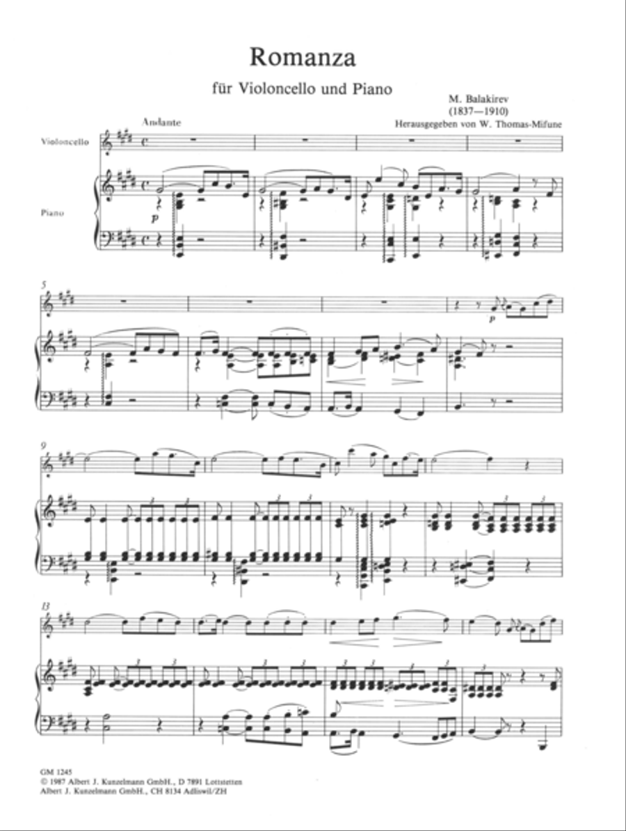 Romanza Romanza Piano scores gallery preview page 2