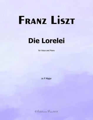 Die Lorelei,by Liszt,in F Major