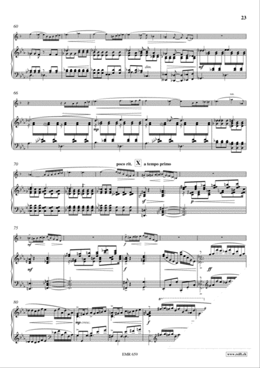 Konzert No. 1 c-moll Trumpet Solo scores gallery preview page 14