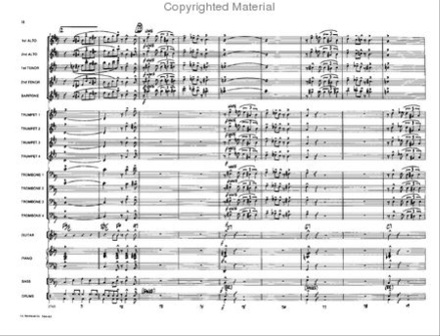 Cool Down Cool Down Jazz Ensemble scores gallery preview page 10