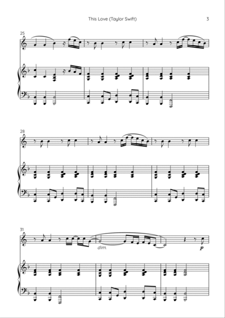 This Love Horn scores gallery preview page 3