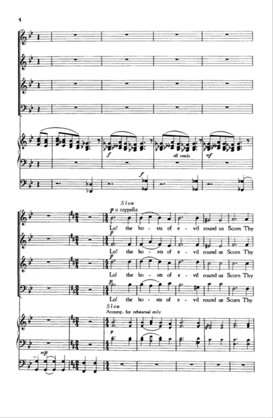God of Grace and God of Glory SSAATTBB scores gallery preview page 4