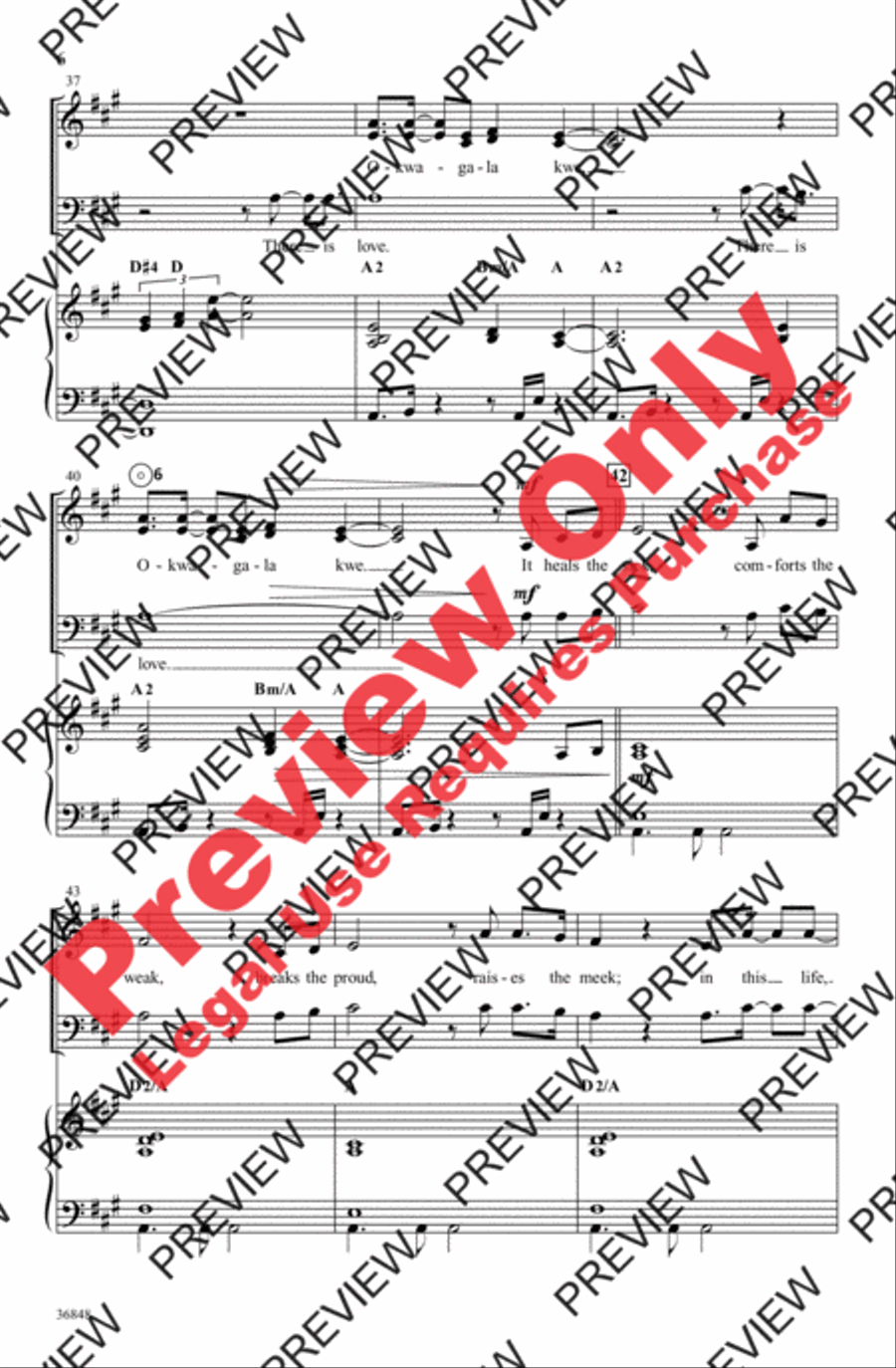 Love 3-Part scores gallery preview page 6