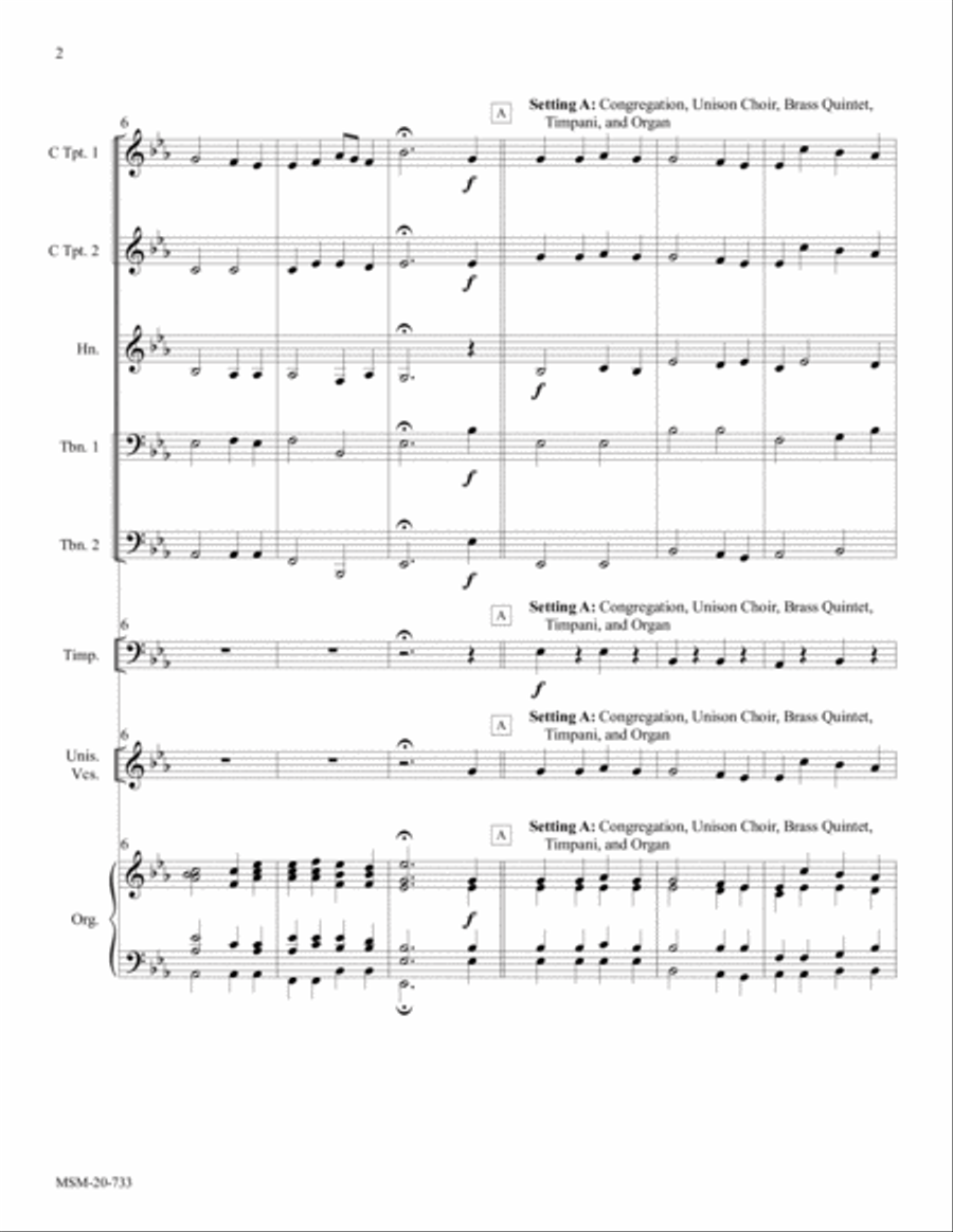 Aurelia Unison Choir scores gallery preview page 2