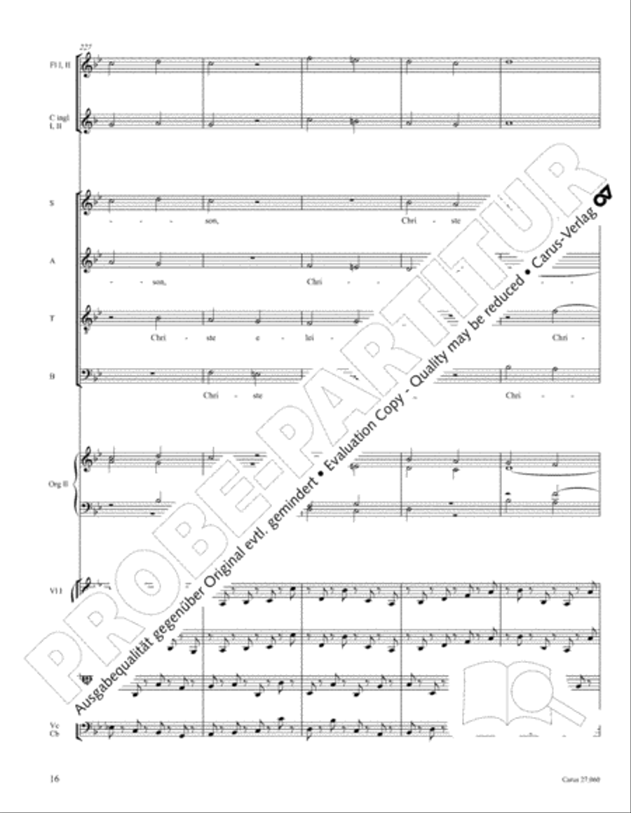 Messe a quatre voix 4-Part scores gallery preview page 27