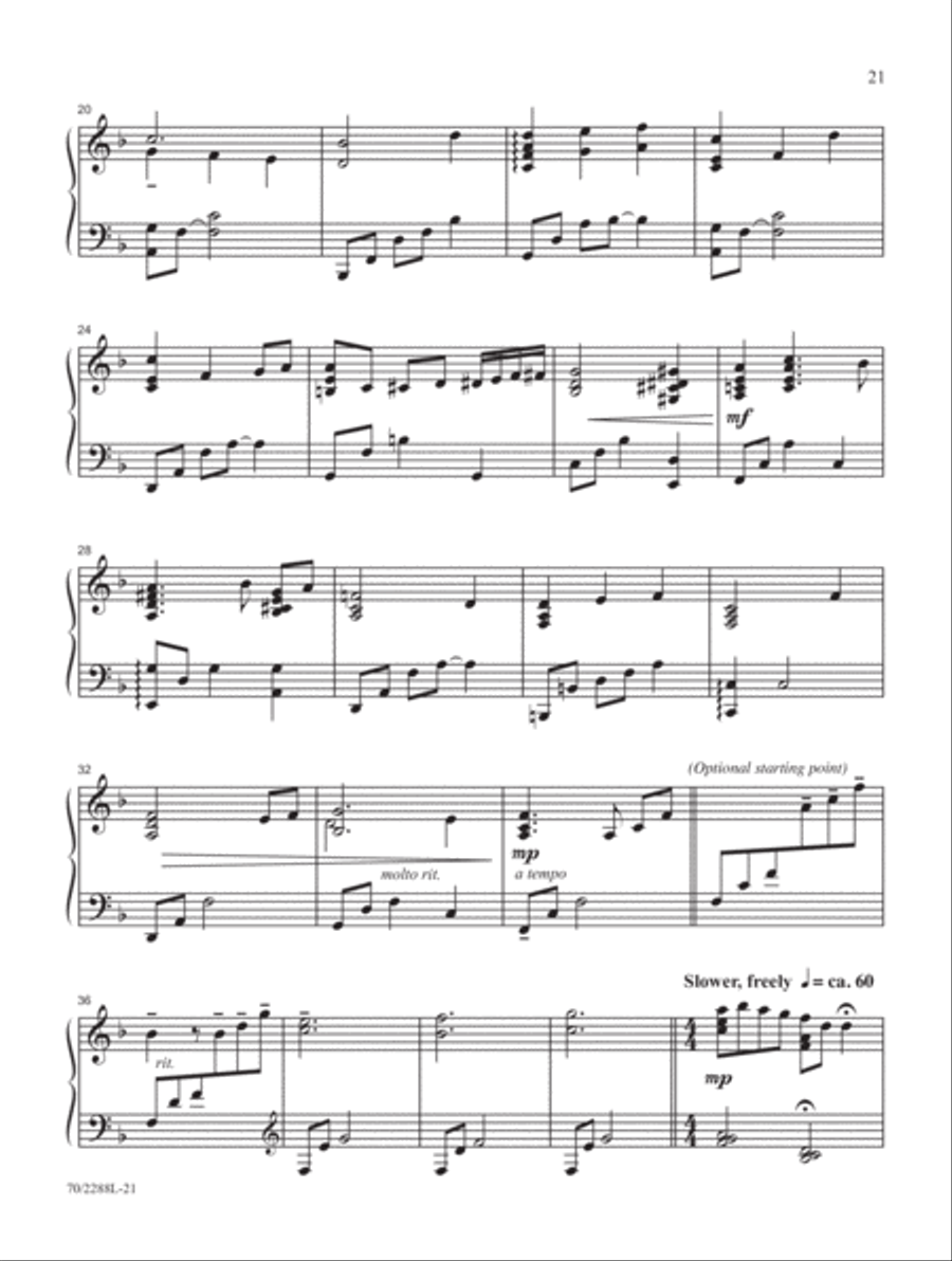 Cherish the Cross Cherish the Cross Piano Solo scores gallery preview page 9
