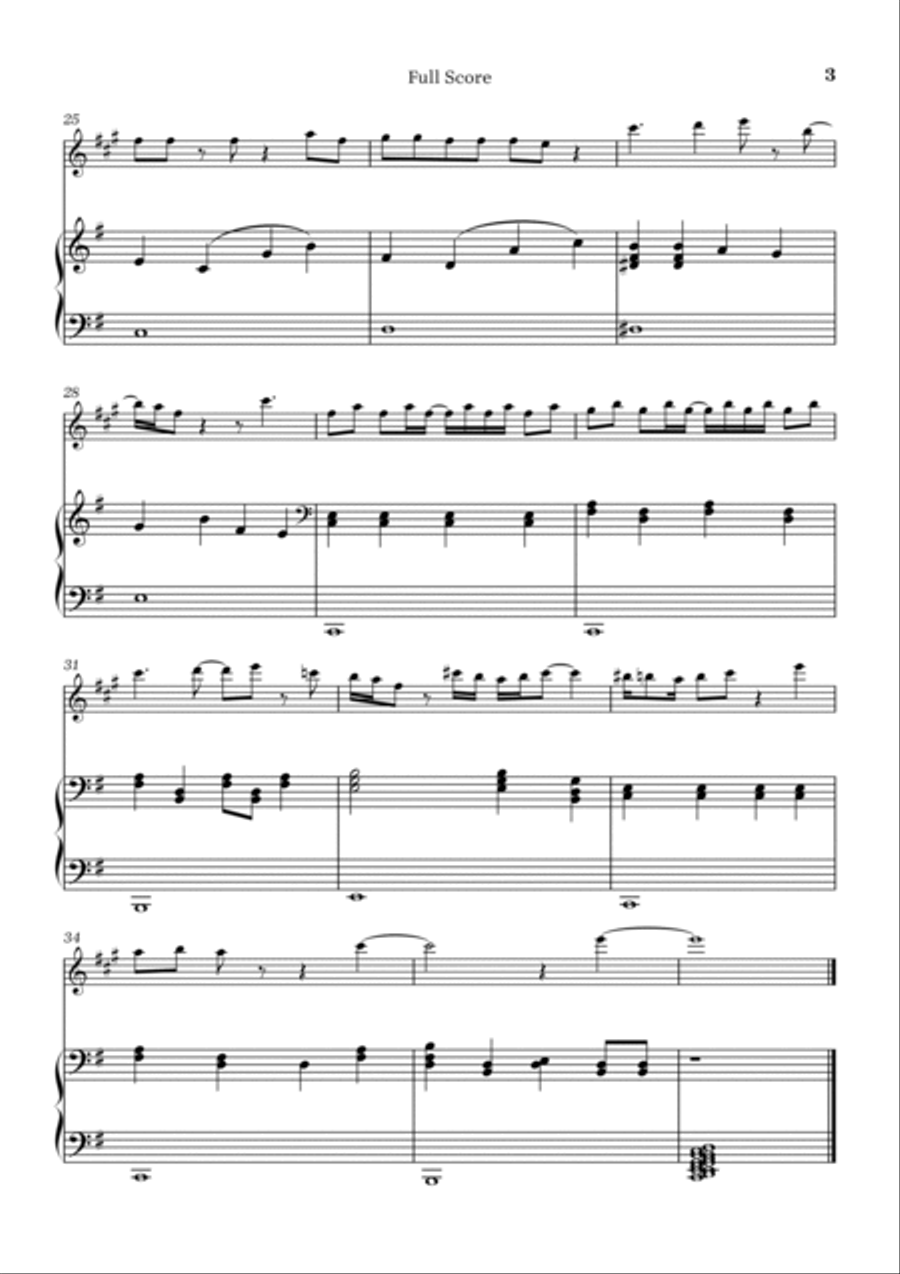 Peaches B-Flat Clarinet scores gallery preview page 3