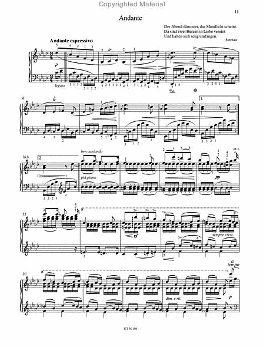 Piano Sonata F minor Op. 5 Chamber Music scores gallery preview page 3