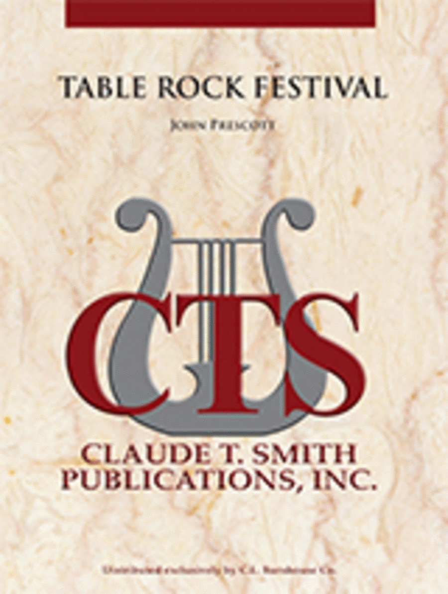 Table Rock Festival Concert Band scores gallery preview page 1