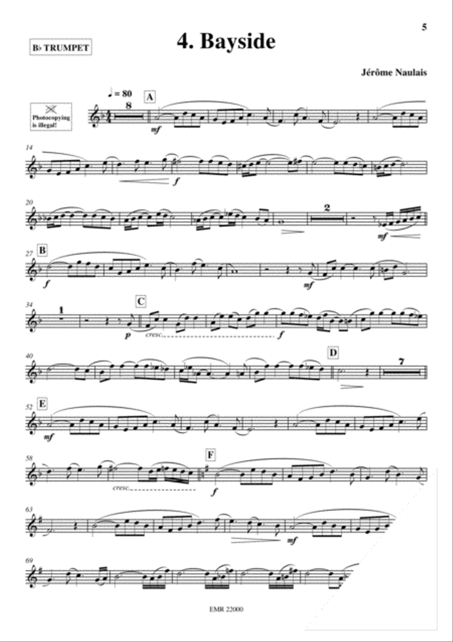Play With Your Band Volume 1 Trumpet scores gallery preview page 6