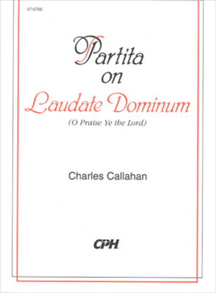 Book cover for Partita on Laudate Dominum