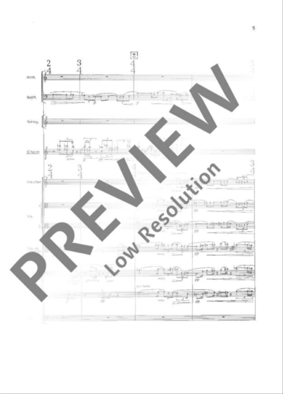 Ode an eine Äolsharfe Ode an eine Äolsharfe Bassoon scores gallery preview page 12