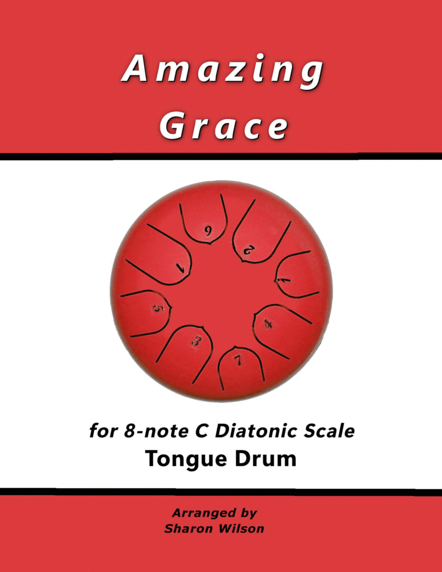 Amazing Grace (for 8-note C major diatonic scale Tongue Drum) image number null