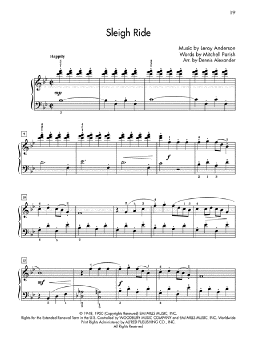 Especially for Christmas, Pop, Book 2 Piano Solo scores gallery preview page 4