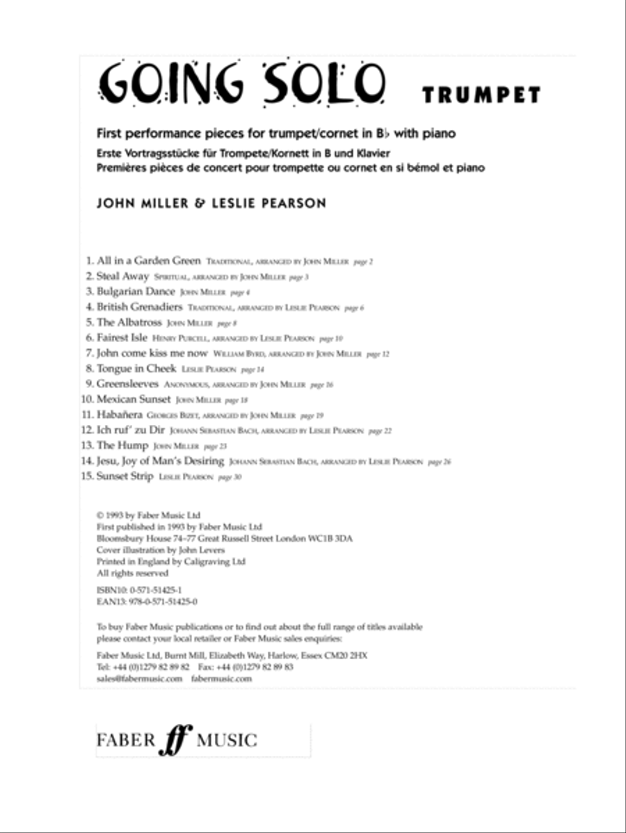 Going Solo -- Trumpet Cornet scores gallery preview page 2
