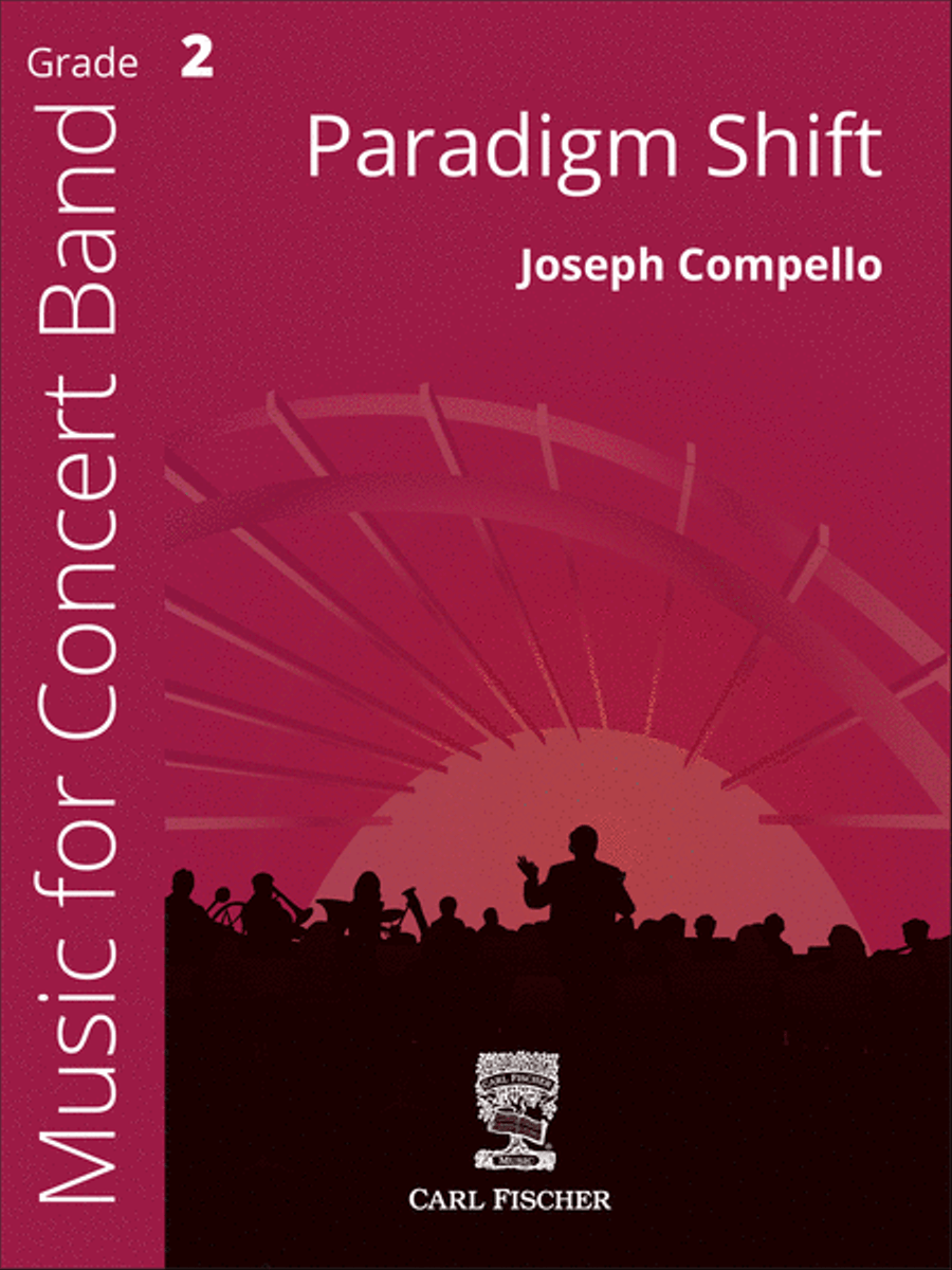Paradigm Shift Concert Band scores gallery preview page 1