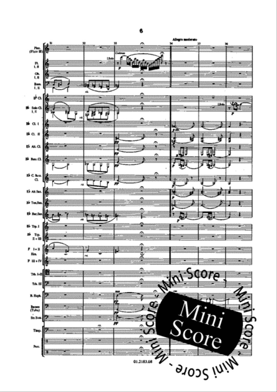 Der Zigeunerbaron Concert Band scores gallery preview page 12