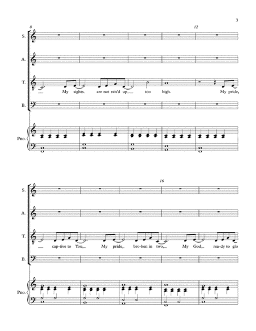 Speak Lord 4-Part scores gallery preview page 3