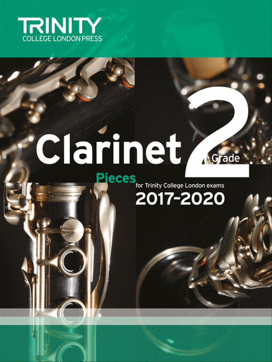 Clarinet Exam Pieces 2017-2020: Grade 2 (score & part) Clarinet scores gallery preview page 1