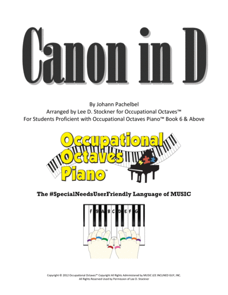 Canon in D (Occupational Octaves™)