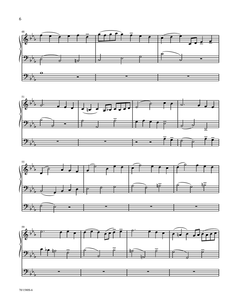 The Organist in Season: Summer Organ scores gallery preview page 6
