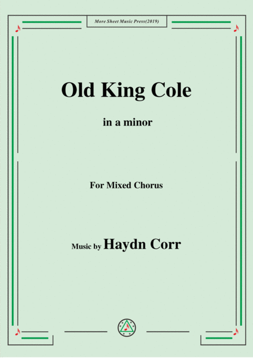 Haydn Corri-Old King Cole,in a minor,for Mixed Chorus image number null