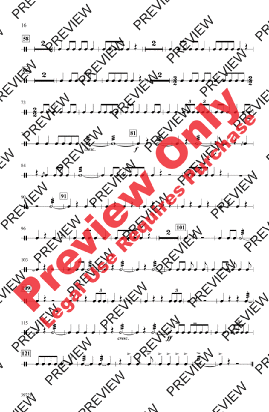 Great Day! 4-Part scores gallery preview page 16