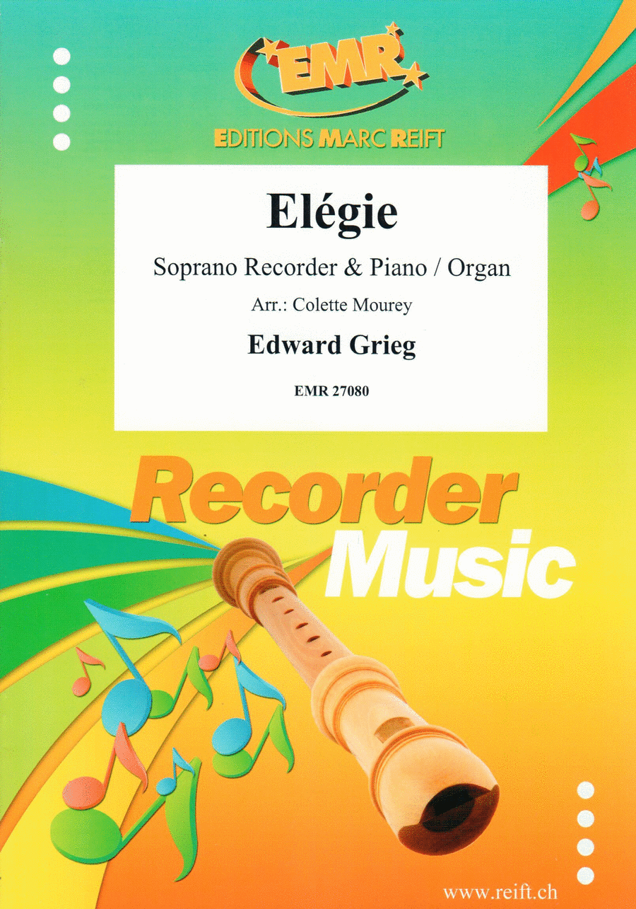 Elegie Soprano Recorder scores gallery preview page 1