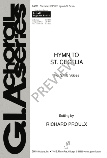 Hymn to St. Cecilia image number null