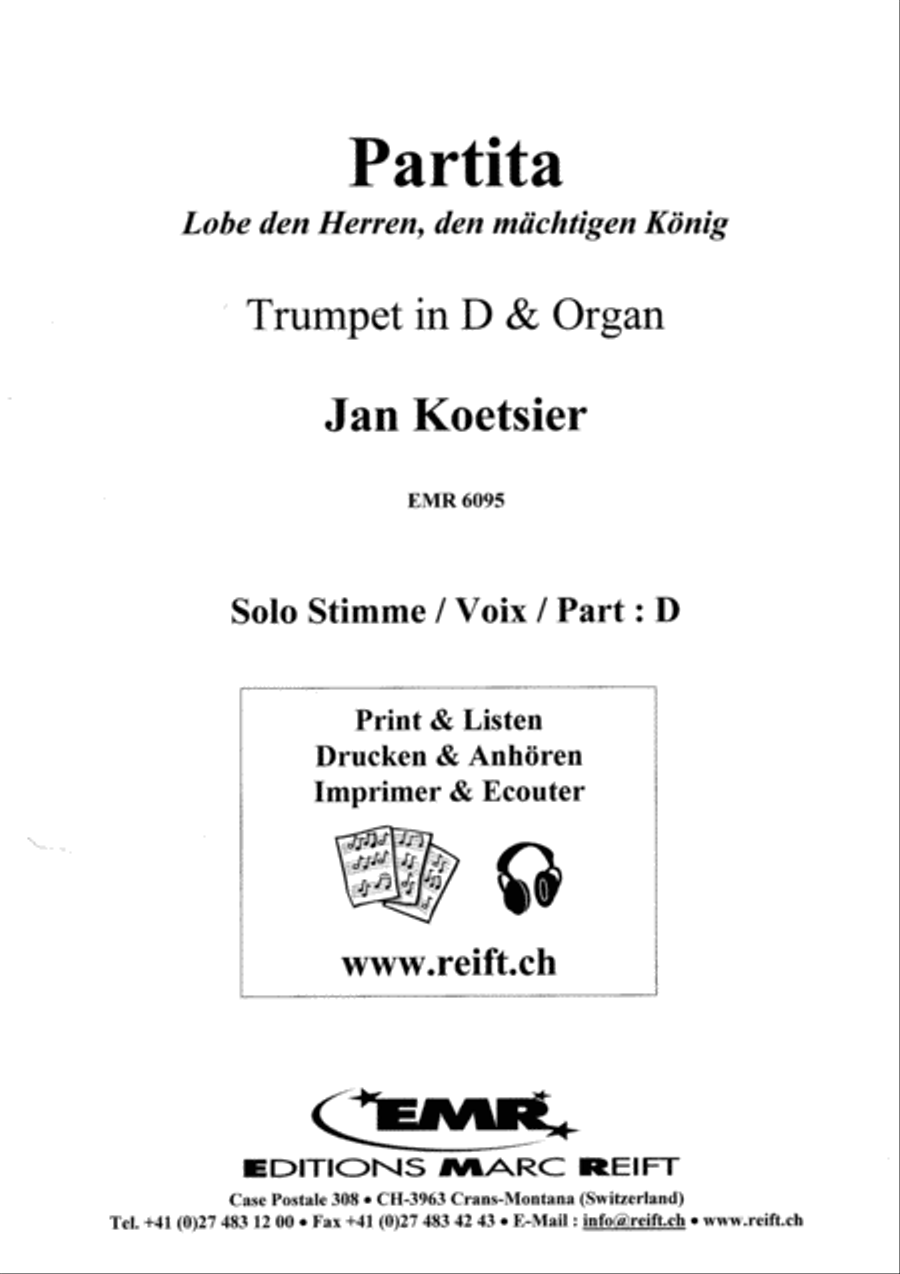 Partita Trumpet scores gallery preview page 2