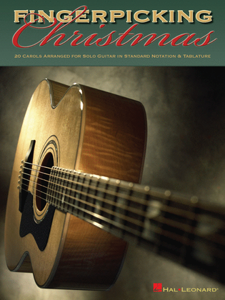 Book cover for Fingerpicking Christmas