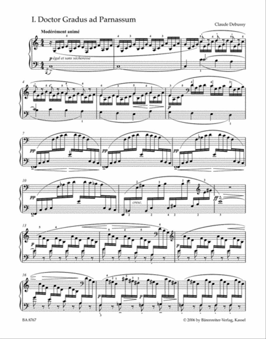 Children's Corner Piano Solo scores gallery preview page 2