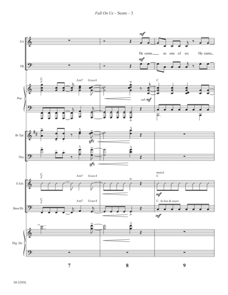 Fall On Us - Instrumental Ensemble Score and Parts