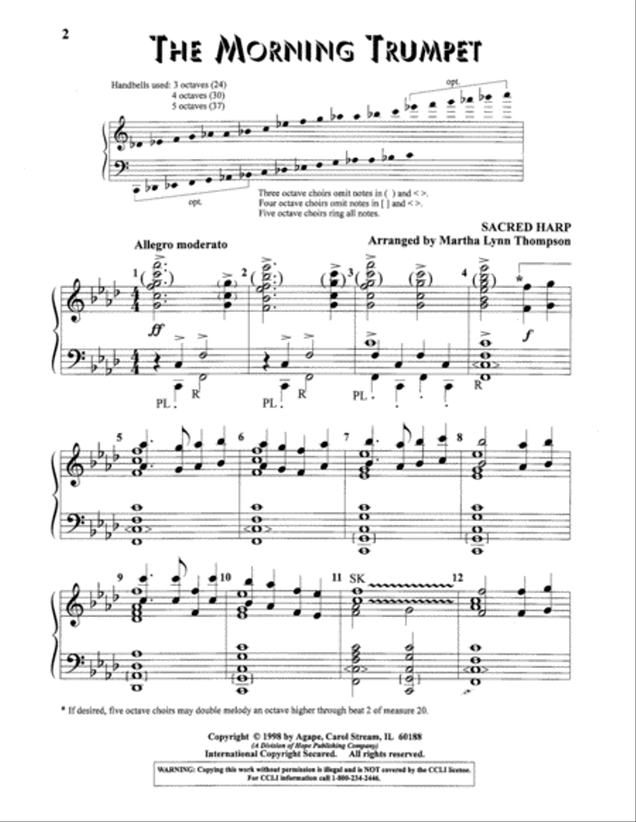 Morning Trumpet 5-Octaves scores gallery preview page 2