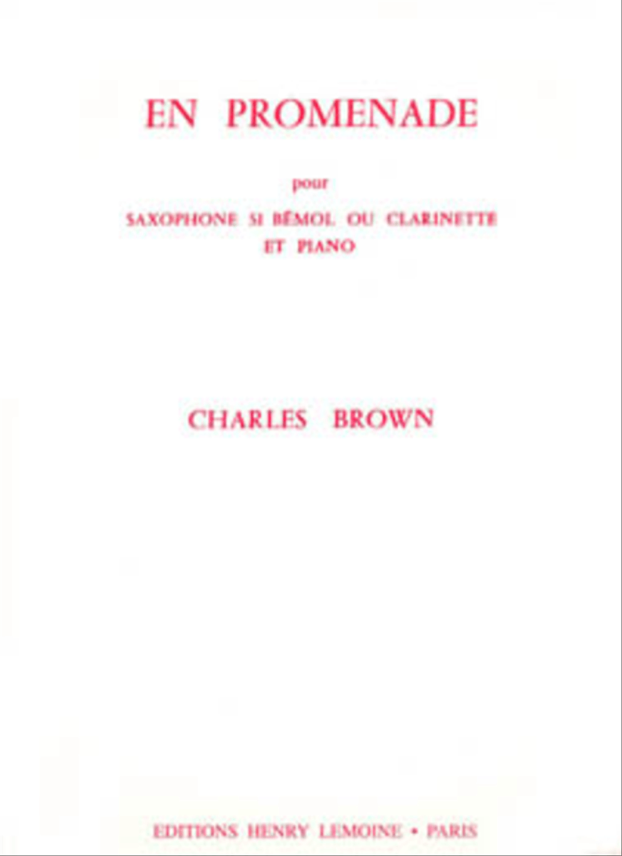En Promenade En Promenade Clarinet scores gallery preview page 1
