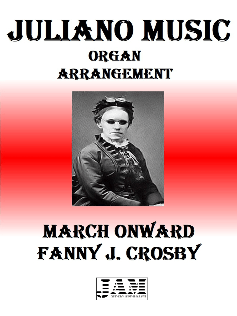 MARCH ONWARD - FANNY J. CROSBY (HYMN - EASY ORGAN) Organ Solo scores gallery preview page 1