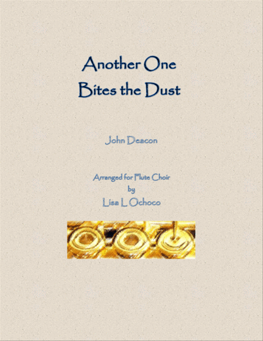 Another One Bites The Dust Flute Choir scores gallery preview page 1