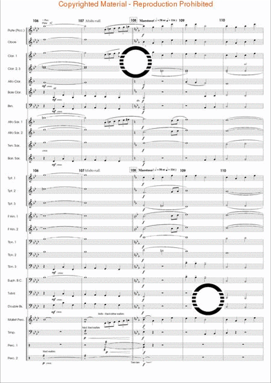 The Spirit Soars Concert Band scores gallery preview page 23
