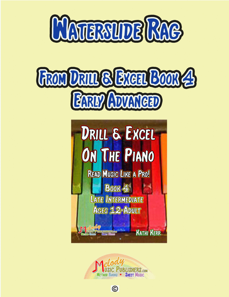 Piano song early advanced - Waterslide Rag